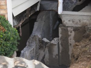 Basement Wall Replacement -- Demolish old concrete