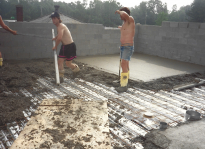 Commercial Floors -- Pouring sections of a large floor