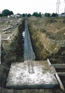 Commercial Floors -- Footer with rebar
