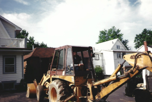 Excavating -- Case 480D Excavator