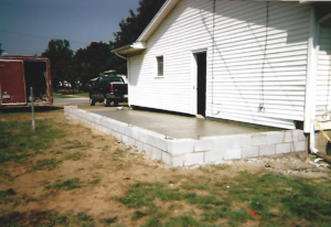Driveways and Patios -- Curing Patio Slabwork